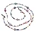 Outman Beaded Eyeglass Chain Sunglasses Holder Strap Eyewear Retainer Lanyard (Colorful bead)
