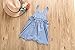 YOUNGER TREE Infant Toddle Baby Boys Girls Cotton Linen Jumpsuit One Piece Blue/Beige Overall Outfit Clothes
