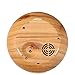 Aroma Essential Oil Diffuser - Ominihome 300ml Ultrasonic Cool Mist Humidifier - for Home Office Yoga - Wood Grain, Birthday Gift