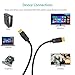 SYNCWIRE DisplayPort Cable 6.5 Feet - [Gold Plated, High Speed 18 Gbps] DisplayPort to DisplayPort Cord (DP to DP Cable), Supports 4K@60Hz, 2K@144Hz for PC, Laptop, TV, Computer and More – Black