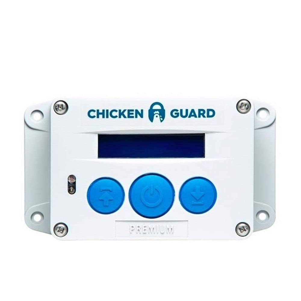 ChickenGuard Automatic Chicken Coop Door Openers, Timer/Light-Sensor (Premium)