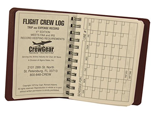 Flight-Crew-Expense-Log-Book-Little-Red-Book