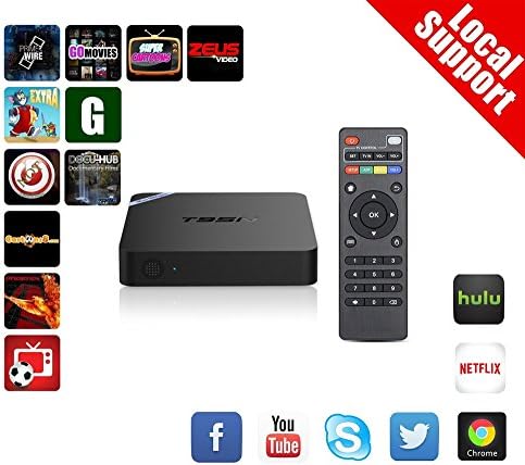 Android TV Box T95N, Amlogic S905X Quad Core 2GB 8GB Android 6.0 Marshmallow 2.4Ghz wifi, Free Internet Streaming with kodi and more than 1000 free channels