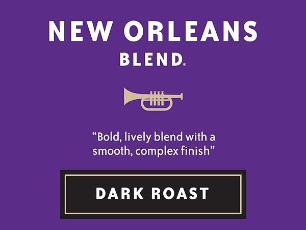 COMMUNITY COFFEE NEW ORLEANS BLEND, GROUND COFFEE, SPECIAL DARK ROAST, 12 OUNCE BAG (PACK OF 1)