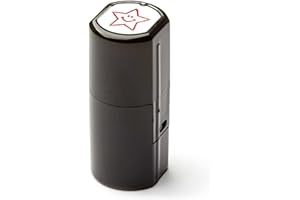 SIRDAS Self Inking Stamps for Teachers, Teacher Stamper for Classroom (Happy Star)