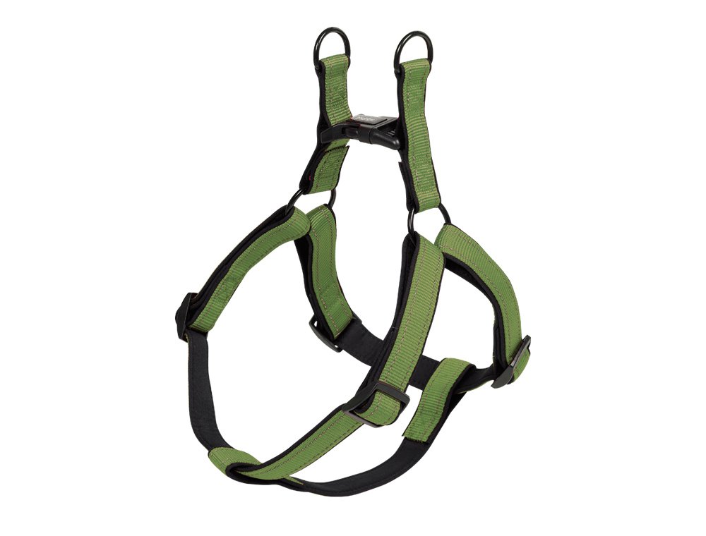 Nobby Classic Reflect Soft Harness, 60 - 86 cm, Pastel Green/Black