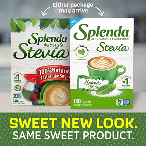 SPLENDA Stevia Zero Calorie Sweetener, Plant Based Sugar Substitute