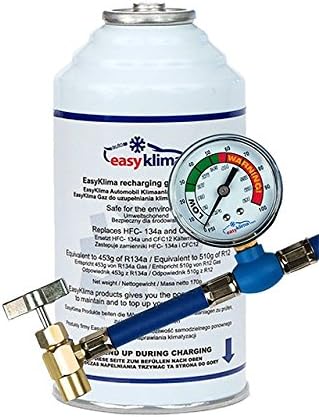 Easyklima Com Starter Kit R134 A Car A C Air Conditioner Refill Diy Kit Amazon De Auto