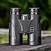 Binoculars, 10x42 Professional Compact Binoculars with BAK4 Prism FMC Lens for Outdoor Hunting, Bird Watching, Traveling and Sporting Events with Strap