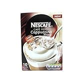 Nescafe Gold Menu Cappuccino Strong Instant Coffee Case of 6