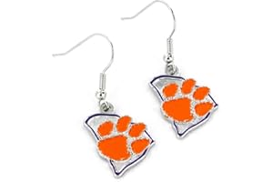 Aminco International NCAA Alabama Crimson Tide Home State Earrings