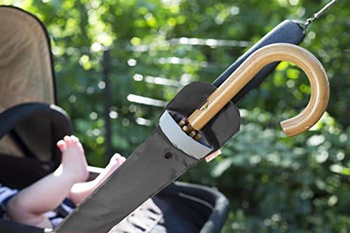 GOaGO Umbrella Case Holder for Strollers. Best Accessory for rainy days. Durable waterproof material. Fits most Pram Strollers. Ideal baby shower gift!