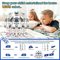 FUUY Large Robot Toy for Kids 17inch Interactive