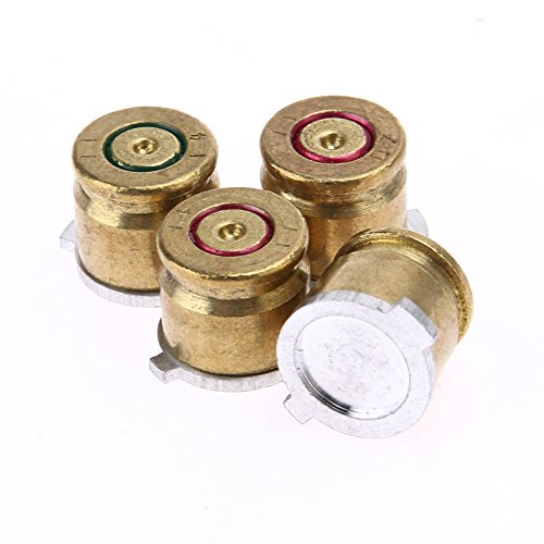Vanpower Thumb Sticks Metal Buttons Set Replacement for Xbox One,PS4 (2pcs) - Thumbnail 4