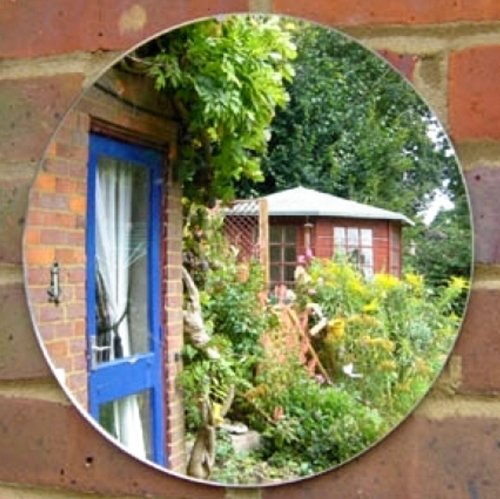 Super Cool Creations Circle Garden Mirror - 45cm