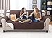 Deluxe Reversible Sofa Furniture Protector, Coffee / Tan 75