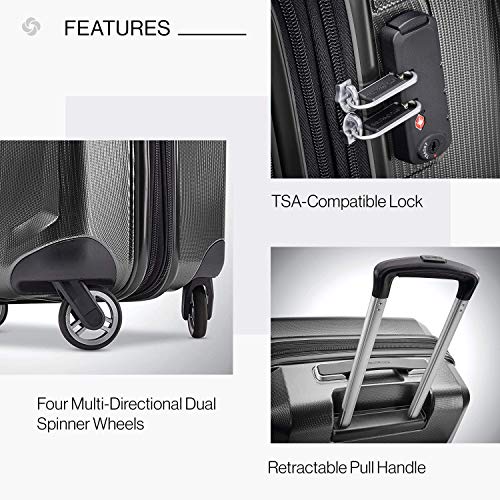 Samsonite Winfield 3 DLX Hardside Expandable Luggage with Spinners