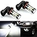 JDM ASTAR Extremely Bright Max 50W High Power 9005 HB3 LED Fog Light Bulbs, Xenon White