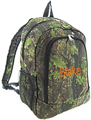 Personalized Camouflage School Backpack (Mossy Oak Pattern)