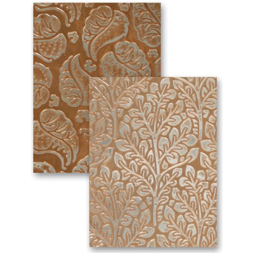 UPC 879216016170, Spellbinders EL-009 M-Bossabilities Reversible Embossing Folder, Flora