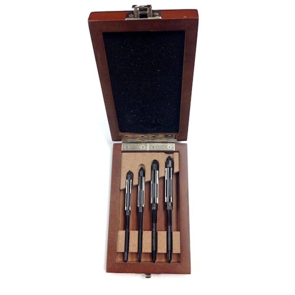 HHIP 2006-0024 4 Piece High Speed Steel Adjustable Blade Reamer Set, 8/A-5/A