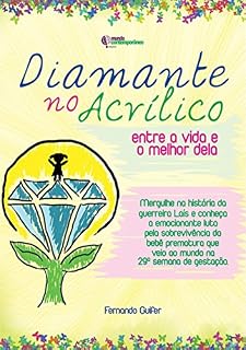 Livro Diamante No Acrílico