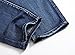 NITAGUT Men's Ripped Slim Straight fit Biker Jeans with Zipper Deco (34Wx32L, Royal Blue)