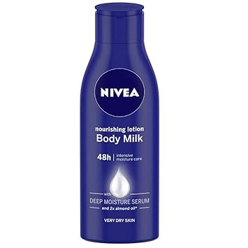 NIVEA Body Lotion, Nourishing Body Milk, For Very Dry Skin, 120ml