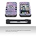 iPod Touch 6 Case,iPod Touch 5 Case,ULAK Anti Slip Anti-Scratch iPod Touch Case Shockproof Protective Cover with Hybrid High Soft Silicone + Hard PC Case(Reverie/Black)