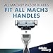 Gillette Mach3 Men's Razor Blades, 10 Blade Refills
