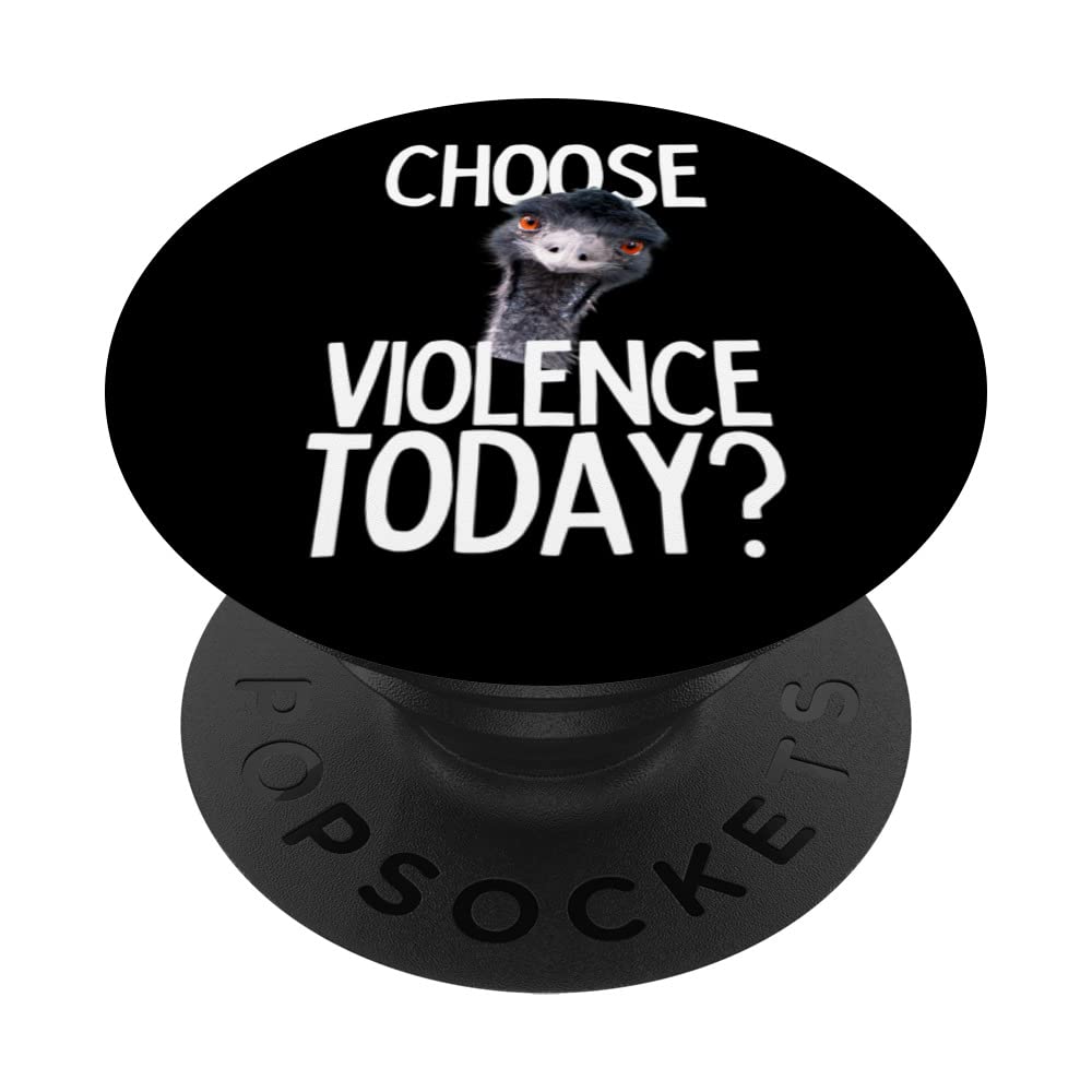 Emmanuel don't do it! Emu Funny Viral Cute Design Hit PopSockets Swappable PopGrip