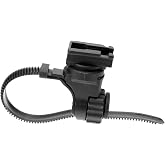 SUKOUSRAM Bike Light Mount for Cat Eye Ampp Series | Tension Strap Mount, Universal Fits, Out Front Handlebar, Adjustable Light Holder, Road Mountain Bicycle