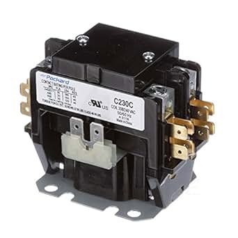 Packard C230C 2 Pole 30 Amp Contactor 208/240 Volt Coil ... definite purpose contactor wiring diagram 
