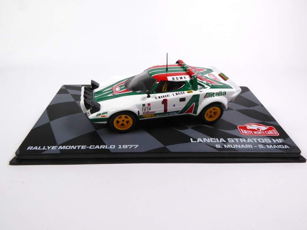 Eaglemoss LANCIA STRATOS HF 1977 Winner 1977 Monte Carlo Munari 1/43 Ixo (BR3)