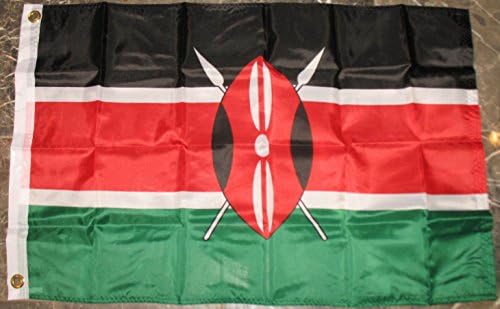 Kenya Kenyan Africa Country Flag 3'x5' Banner Brass Grommets