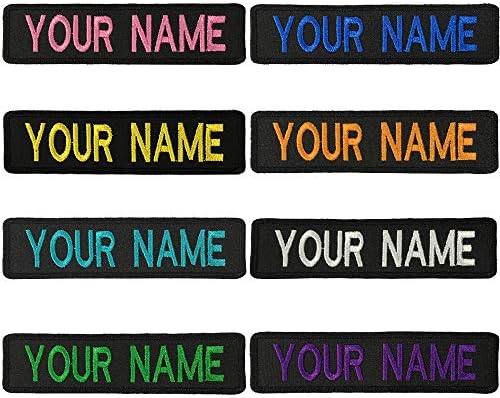 Embroidery Name Patches