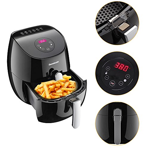Homeleader Air Fryer, Oil Less Healthy Deep Air Fryer with Recipe Cookbook, 1350W 11street