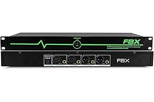 Professional Feedback Suppressor Digital Audio Sound Processor Feedback Eliminator Clear Sound for Performance Stage Conferen