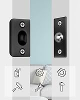 Jiayi Ball Door Catches 2 Pack Stainless Steel Adjustable Closet Door Latches view 7