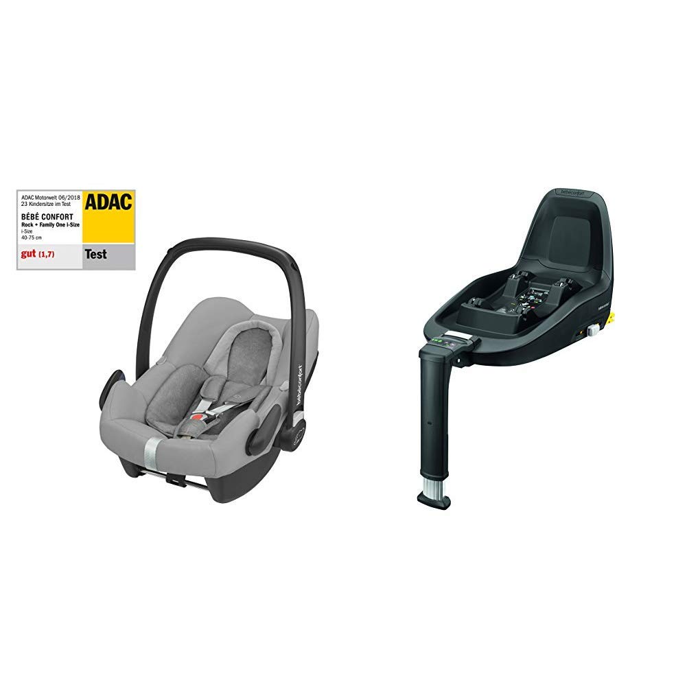 Techat Co Il Sillas De Coche Y Accesorios Bebe Color Nomad Blue Rock Bebe Confort Silla De Auto A Contramarcha De 0 A 12 Meses Con Cinruron O Isofix Y Sistema I Size