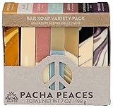 Pacha Soap, Variety Pack Bar Soap Pacha Peaces, 7