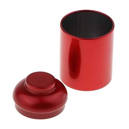 D Dolity Metal Tin Empty Tea Tins Tea Storage Container Tea