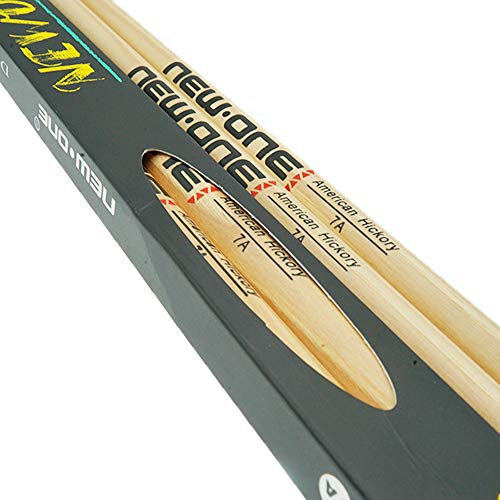 Drum Sticks 7A American Hickory Wood Tip Drumsticks for Kids Adults Practicing(1 pair) - Thumbnail 4