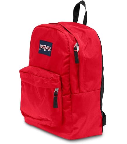 Amazon.com | Jansport Superbreak Backpack Red Tape | Casual Daypacks