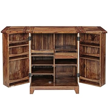 Inhouz INHZ0853(T) Bar Cabinet (Brown)