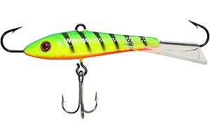 NORTHLAND TACKLE Northland Fishing Tackle Pitchin' Puppet Darting Premium Fishing Jig for Snap Jigging & Pitching Walleyes, Assorted Lure Colors & Bait Sizes