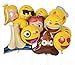 Emoticon Universe: Jumbo Foil Emoticon Helium Balloons, 12-Pack