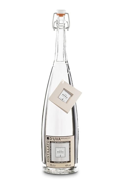 Distillato D'Uva Via Roma 0,7l 40% Vol., (0,70 l)