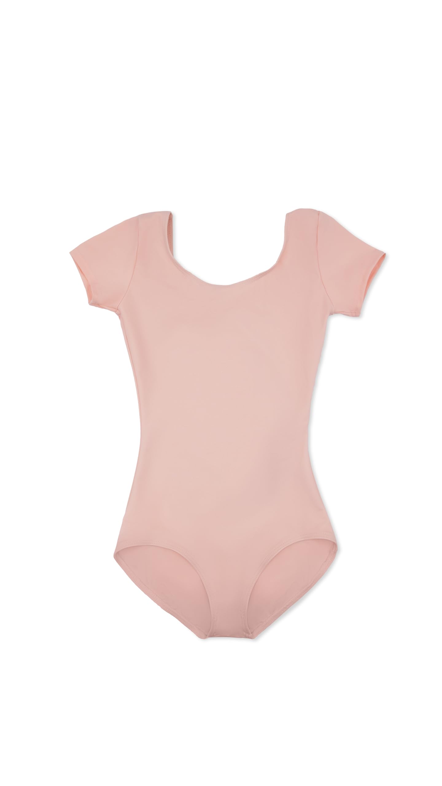 Photo 1 of Capezio Big Girls' Classic Short Sleeve Leotard,Ballet Pink,L (12-14)
