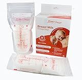 55 Count Breastmilk Storage Bags 8 Oz 250 ml Breastfeeding Freezer Storage Container Bags for Breast Milk comes Pre Sterilized & BPA Free with Accurate Measurements & Leak Proof. Buy Now!